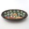 Oval Wall Plate with Flowers & Couple in Costume by Aebi Hasle + Trubsachen 2