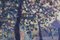 Frederick O'Neill Gallagher, Giardino all'alba con bambini, Olio su tela, Inizio XX secolo, Con cornice, Immagine 9