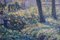 Frederick O'Neill Gallagher, Garden at Dawn with Children, huile sur toile, début du 20e siècle, encadré 8
