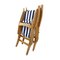 Mid-Century Modern Gracias Lacquered Wooden Folding Deck Chairs, Set of 2 8