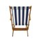 Mid-Century Modern Gracias Lacquered Wooden Folding Deck Chairs, Set of 2 7