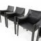 Cab 413 Chairs by Mario Bellini for Cassina, 1980s, Set of 4 7
