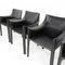 Cab 413 Chairs by Mario Bellini for Cassina, 1980s, Set of 4, Image 7