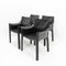 Chaises Cab 413 par Mario Bellini pour Cassina, 1980s, Set de 4 8