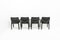 Cab 413 Chairs by Mario Bellini for Cassina, 1980s, Set of 4 2