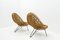 Lounge Chairs in Rattan by Janine Abraham & Dirk Jan Rol, France, 1950s, Set of 2 4