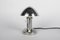 Lámpara de mesa Bauhaus cromada, años 30, Imagen 1