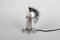 Lámpara de mesa Bauhaus cromada, años 30, Imagen 3