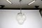 Art Deco Geometric Etched Glass Pendant Light 4