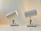 Scandinavian Minimalist Adjustable White Wall Lamps, 1970s, Set of 2 4