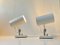 Scandinavian Minimalist Adjustable White Wall Lamps, 1970s, Set of 2, Image 4