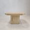 Table Basse en Travertin, Italie, 1980s 5