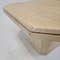 Italian Coffee Table in Travertine, 1980s 11