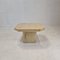 Italian Coffee Table in Travertine, 1980s, Image 8