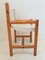 Italienischer Vintage Stuhl aus Kiefernholz & geformtem Kunststoff, 1980er 11
