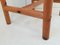 Italienischer Vintage Stuhl aus Kiefernholz & geformtem Kunststoff, 1980er 4