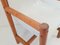 Vintage Italian Chair in Pine & Moulded Plastic, 1980s 8