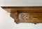 Antique Art Nouveau Wall Shelf in Carved Hard Wood, 1900s, Image 13