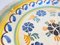 18th Century French Plate in Blue & Green Faience, Image 4