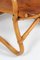 Danish Modern Manilla Lounge Chair in Bamboo, Rattan & Saddle Leather, 1960s, Image 4