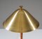 Mid-Century Scandinavian Table Lamps in Brass & Teak attributed to Falkenbergs, 1950s, Set of 2 5