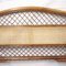 Cabecera de cama doble Mid-Century vintage de bambú y ratán, años 60, Imagen 4