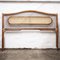 Cabecera de cama doble Mid-Century vintage de bambú y ratán, años 60, Imagen 8