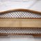 Cabecera de cama doble Mid-Century vintage de bambú y ratán, años 60, Imagen 6
