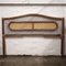 Mid-Century Vintage Bamboo and Rattan Double Bed Headboard, 1960s 10