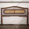 Mid-Century Vintage Bamboo and Rattan Double Bed Headboard, 1960s, Image 10