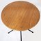 Vintage Adjustable Round Coffee Table, 1980s, Image 8