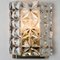 Crystal Glass & Brass Wall Sconces attributed to Kinkeldey, 1970s, Image 11