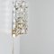 Crystal Glass & Brass Wall Sconces attributed to Kinkeldey, 1970s, Image 9
