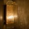 Art Deco Blown Glass & Brass Wall Sconce attributed to Doria, 1960s 14