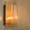 Art Deco Blown Glass & Brass Wall Sconce attributed to Doria, 1960s 10