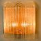 Art Deco Blown Glass & Brass Wall Sconce attributed to Doria, 1960s 9