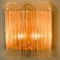 Art Deco Blown Glass & Brass Wall Sconce attributed to Doria, 1960s, Image 9