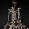 Vintage Golden Metal Chandelier 3