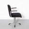 Model 356 Office Chair Black attributed to Willem Hendrik Gispen for Gispen, 1950s 6