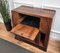 Mid-Century Art Deco Italian Walnut Burl Dry Bar Cabinet, 1940s 8