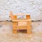 Child Wood Armchair Crate attribuita a Rietveld attribuita a Rietveld, 2005, Immagine 4