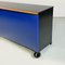 Modern Italian Blue Black Wood Sideboard attributed to Umberto Asnago for Giorgetti, 1982 8
