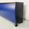 Modern Italian Blue Black Wood Sideboard attributed to Umberto Asnago for Giorgetti, 1982 20
