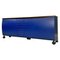 Modern Italian Blue Black Wood Sideboard attributed to Umberto Asnago for Giorgetti, 1982 1