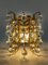 Hollywood Brass Wall Lamps with Crystal Balls, 1980s, Set of 2 4