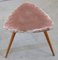 Plant Table with Pink Marble Top 1