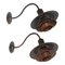 Ph 2-2 Wall Lamps in Burnished Brass by Poul Henningsen for Louis Poulsen, 1890s, Set of 2, Image 1