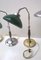 Lámparas de escritorio italianas, años 30. Juego de 3, Imagen 3