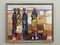 Brita Hansson, It Takes a Village, 1950s, Oil on Canvas, Framed, Image 1