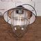 Lámpara industrial de metal esmaltado, años 60, Imagen 8